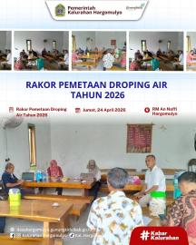 RAKOR PEMETAAN DROPING AIR TAHUN 2026